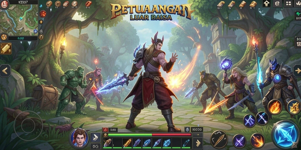 Pengalaman bermain seru dan penuh tantangan dalam ARPG.