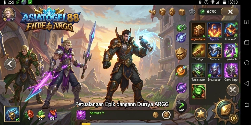 Tampilan gameplay epik dari ASIATOGEL88 yang penuh aksi.