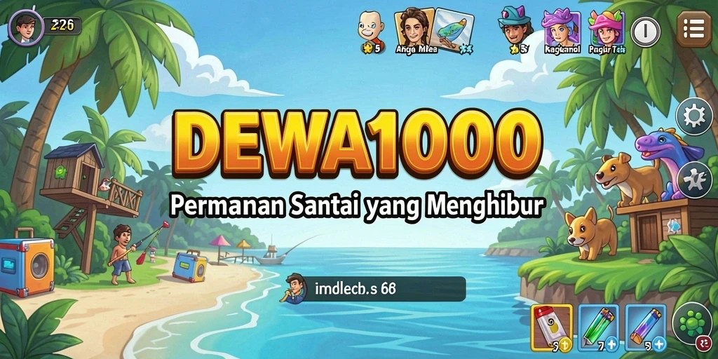 Tampilan gameplay DEWA1000 yang seru dan menarik.