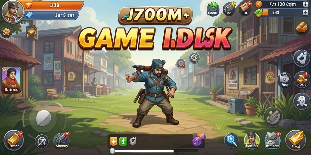 Tampilan gameplay menawan dari J200M yang mengasyikkan.