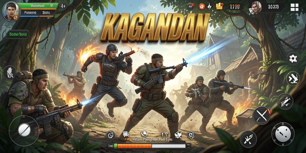 Gameplay menarik KAGANDAN dengan aksi yang mendebarkan.