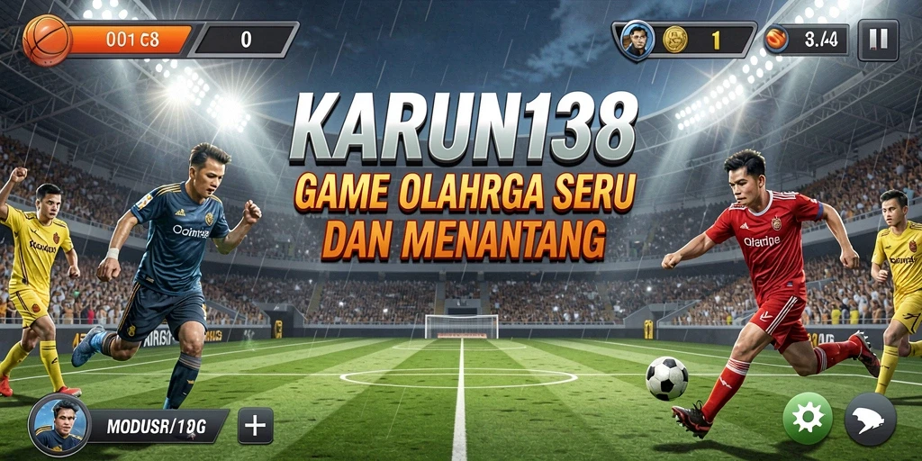 Gameplay seru dalam KARUN138 yang menampilkan aksi olahraga menyenangkan.