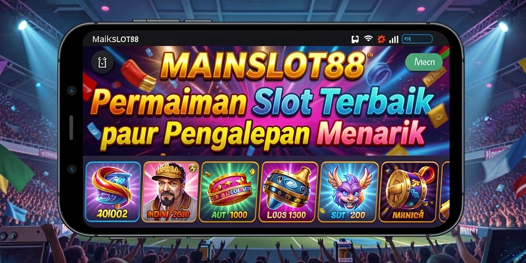 Tangkapan layar gameplay MAINSLOT88 yang menunjukkan keseruan permainan Slot.