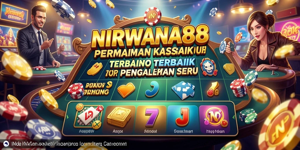 Tampilan gameplay NIRWANA88 yang menawan dan interaktif.