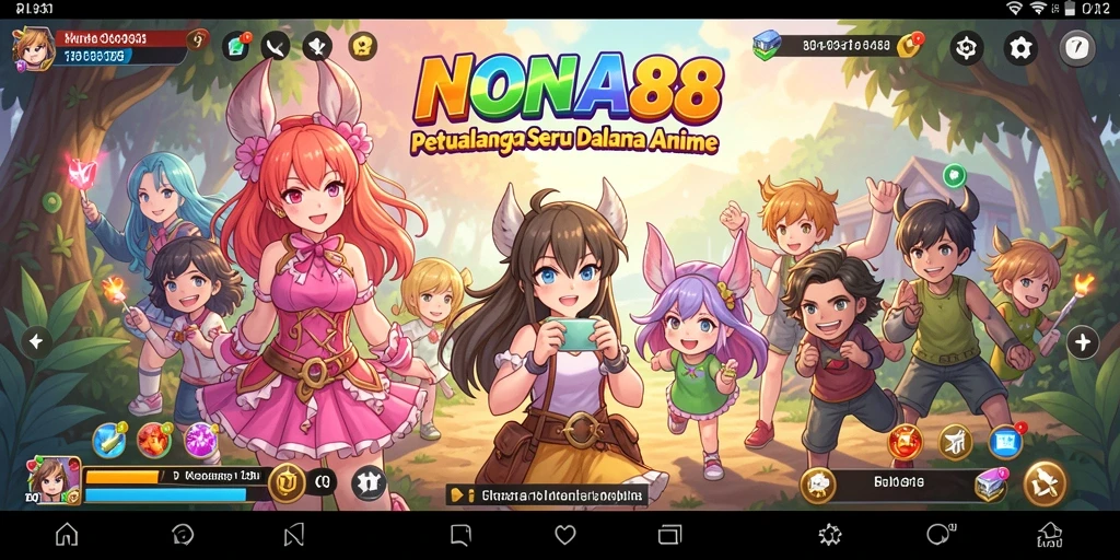 Tampilan menarik dari gameplay <strong>NONA88</strong> yang penuh aksi dan karakter anime.