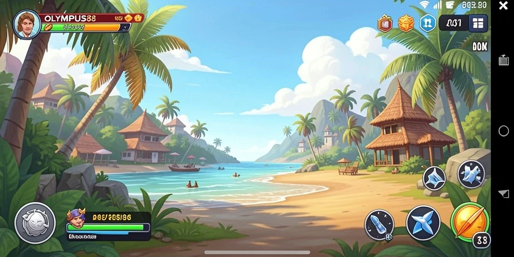 Screenshot gameplay OLYMPUS88 yang penuh warna dan menarik.
