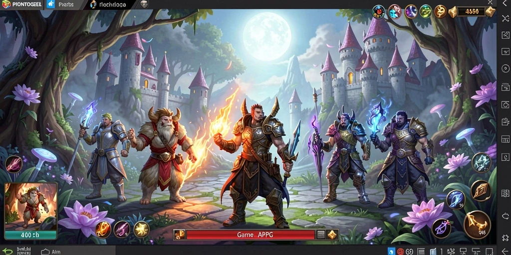 Gameplay PIONTOGEL yang epik dan penuh aksi dalam petualangan ARPG.