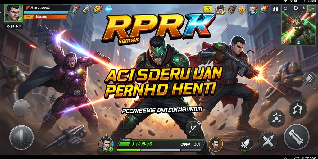 Tangkapan layar RPRR menampilkan pertempuran seru yang memikat.