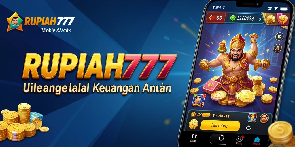 Tangkapan layar aplikasi RUPIAH777 yang menunjukkan antarmuka pengelolaan keuangan.