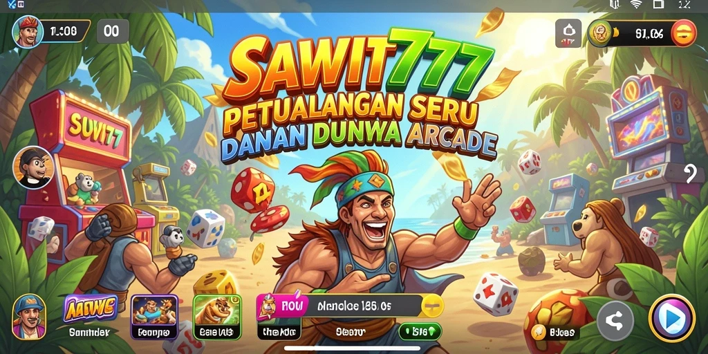 Screenshot menunjukkan gameplay seru SAWIT777 dengan grafis menawan.